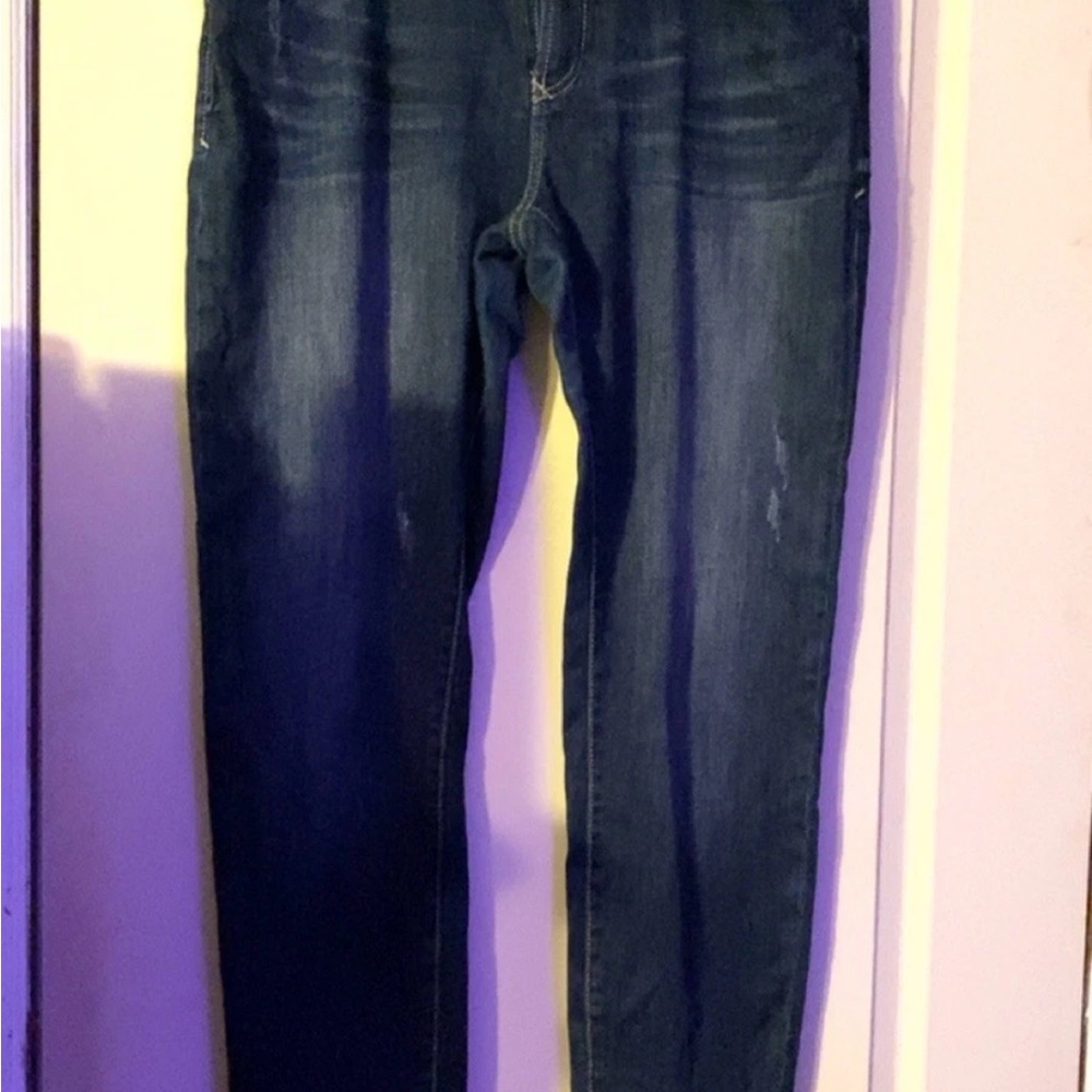 Dear John Women's Dark Blue Straight Leg Jeans